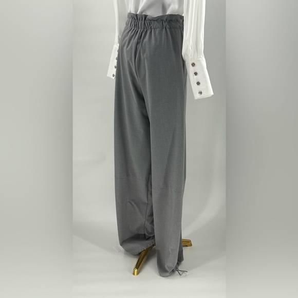 🆕 RAT & BOA 🧿 NWT Simona Pleated Trouser, Adjustable Drawstring, Grey - Sz L - Picture 10 of 16